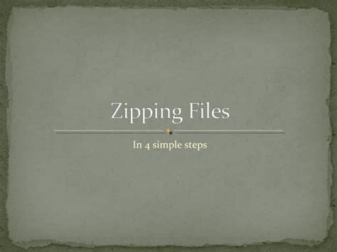 Zipping Files 的图像结果
