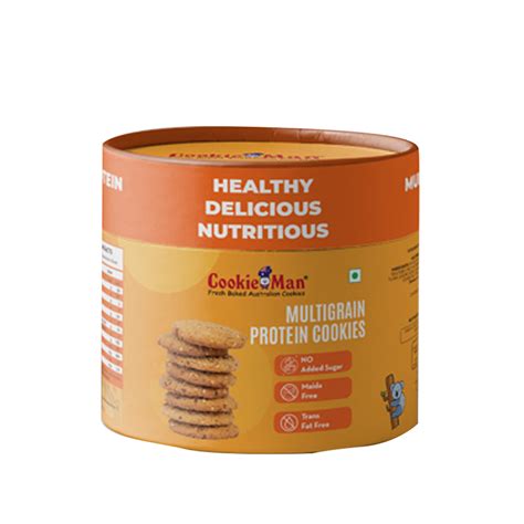 CookieMan - Sugar Free Multigrain Protein Cookie - 200g Canister