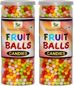 Truzana Mix Fruit Balls Candy | Fruity Flavor Candies 500Gm Mix Fruit ...