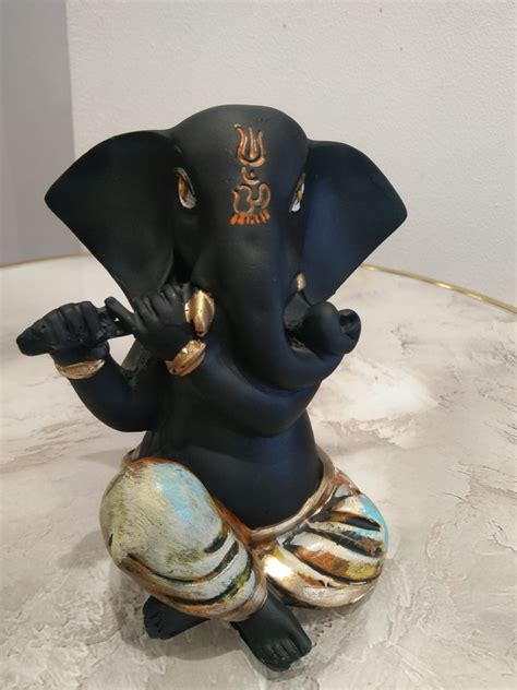 Buy Centers and Corners Lord Ganesha Idol Statue Murti for Home Decor ...