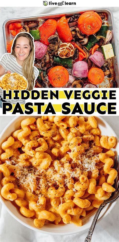 Hidden Veggie Pasta Sauce | Live Eat Learn