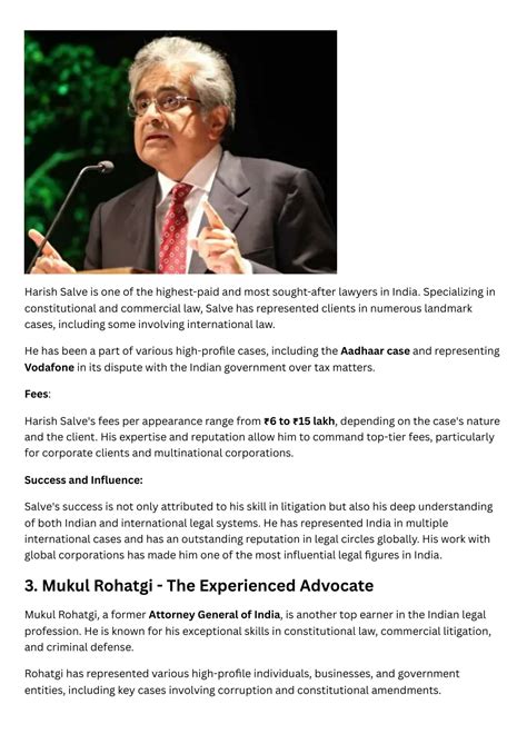 PPT - Highest Paid Lawyers in India - Fees, Success, and Influence ...