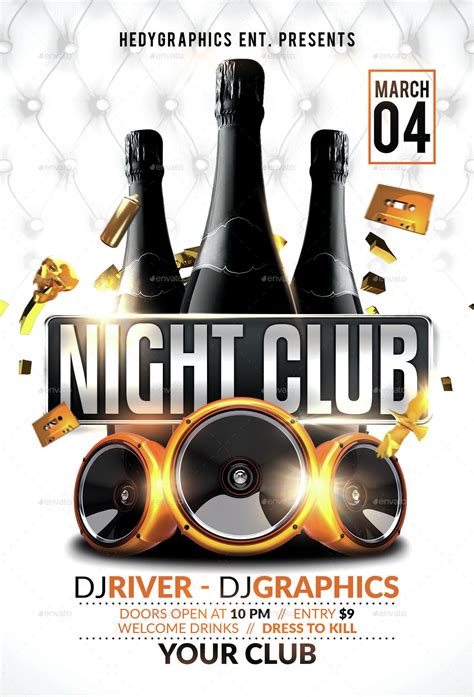Club Flyers Design