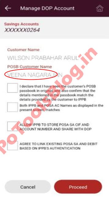 Revised mATM flow for POSA Linkage | IPPB Standard Operating Procedure