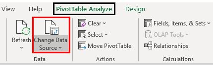 Image result for How to Update Existing PivotTable Data