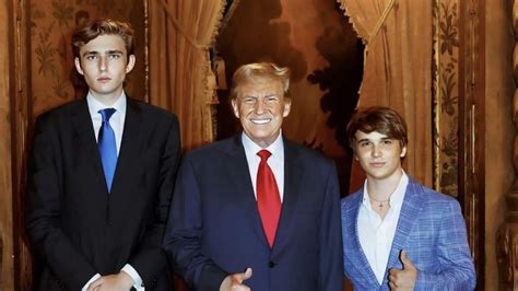 Donald Trump opens up about his relationship with 17-year-old son Barron