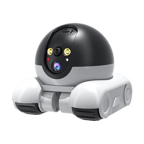 Wireless App Control Robot Camera, 2K Robot Camera, 5G Remote Surveillance Camera with Night ...
