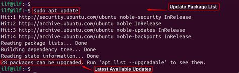 Image result for Update Command in Linux