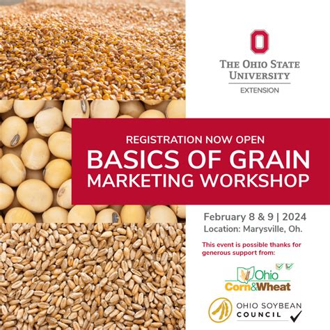 Basics of Grain Marketing Workshop | OSU Extension Clermont County