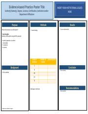 Image result for Evidence-Based Practice Poster Examples