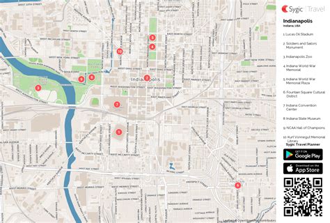 Map Of Indianapolis Indiana Indianapolis Map Indianapolis, Indiana,