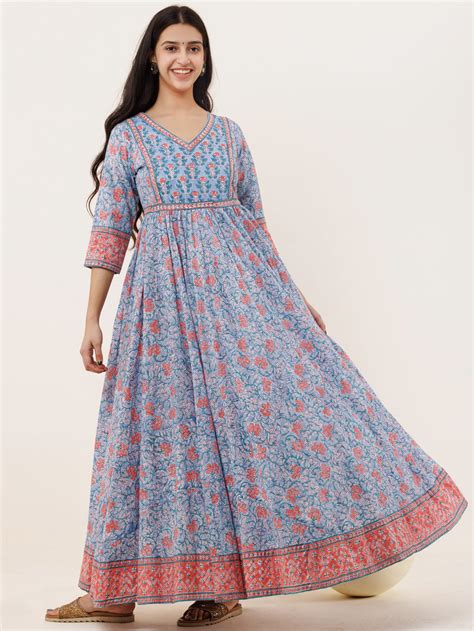Fiza Samah Long Flared Dress – InduBindu