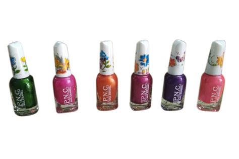 Buy P.N.C. Disco Multi-Colour Nail Enamel 10ML. (Pack of 6) Online at ...