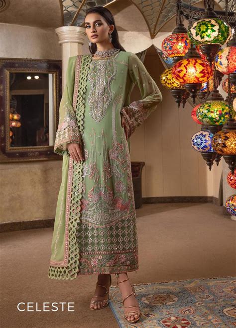 Lala Dastoor Luxury Formals – D-06 Celeste – YourLibaas