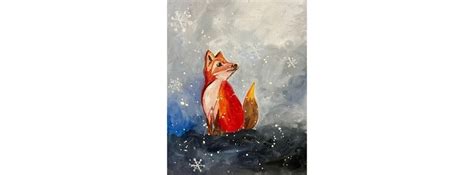 Fox | Paint and Sip | 1/2 off Bottles of Wine, Wine and Canvas Lansing ...