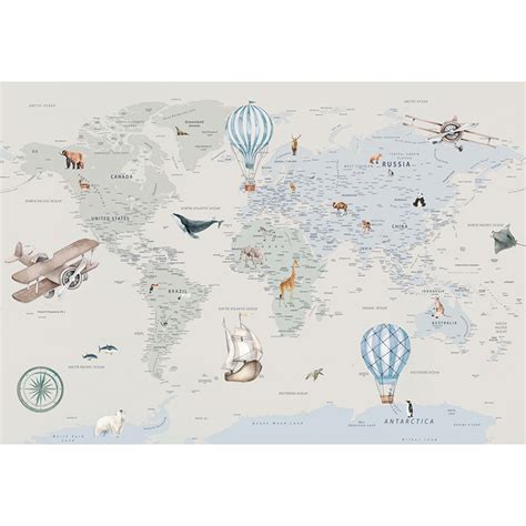 Buy Affordable Studio Artemist Little Globe Trotter Kids Canvas ...
