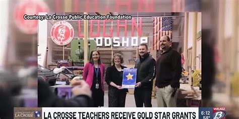 La Crosse Teachers Receive Gold Star Grants