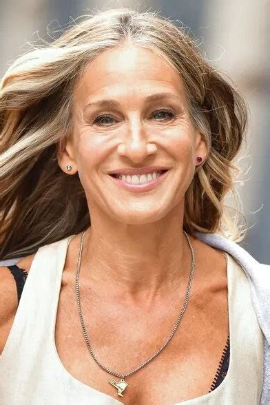 Herringbone highlights are the effortless way to go grey–Sarah Jessica ...