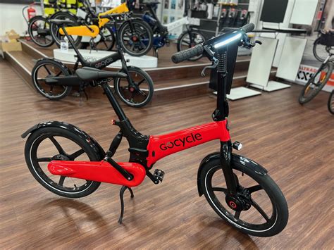 Gocycle G4i+ Plus Rot Carbon Schutzbleche Beleuchtung Elektrorad Pedelec Marine-Sales