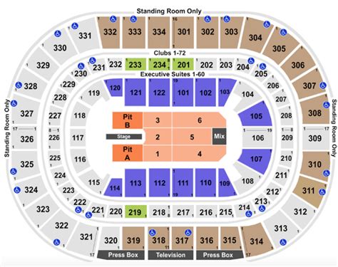 United Center Seating Chart + Rows, Seats and Club Seats