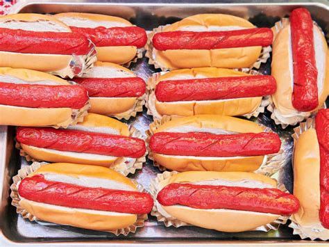 Why Are Some Hot Dogs Bright Red?