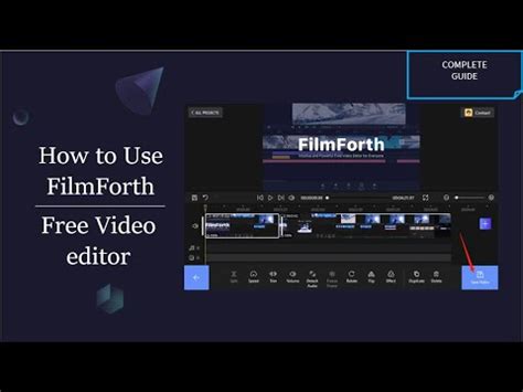 How to Use Filmforth Editor 的图像结果