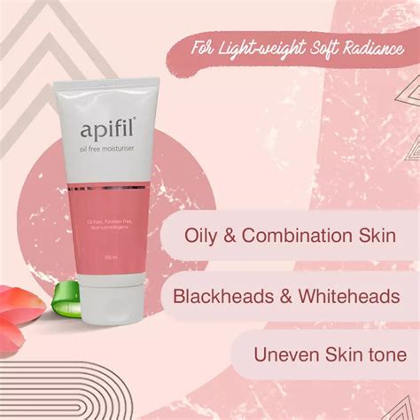 Apifil Oil Free Moisturizer For Oily & Acne Prone Skin
