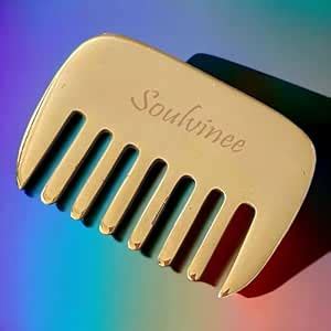 Buy Soulvinee Bronze Kansa Gua Sha Massage Tool - kansa Comb -Tendon ...