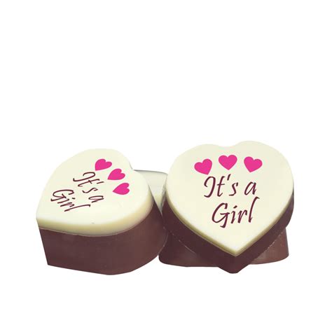 Baby Girl Announcement Chocolate Designs – CHOCOCRAFT
