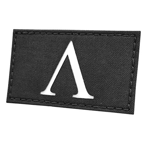 Buy GITD Lambda 2x3.5 Glow in The Dark Greek Letter DEVGRU Navy Seals ...