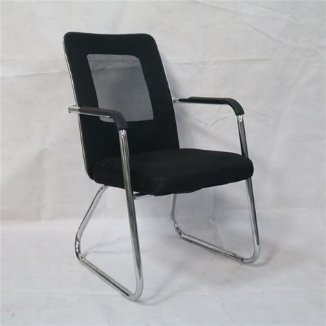 智行中班台会议室椅网布椅经典电镀框家装家具办公弓形电脑椅厂家-阿里巴巴
