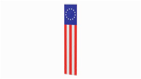 Pull Down Betsy Ross US Flag 3D Model - TurboSquid 2080976