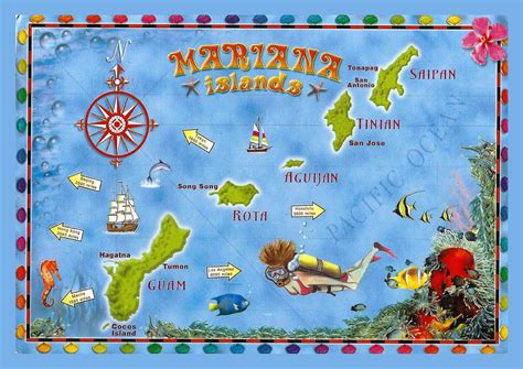 Mariana Islands Map