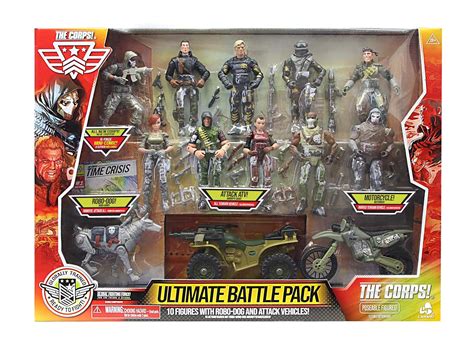 Buy The Corps Special Forces Action Figures and Vehicle Deluxe Playset ...