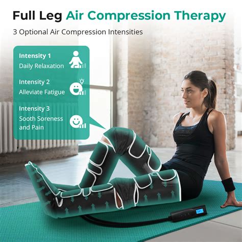 Buy Binecer Leg Massager with Heat Foot Massager Air Compression for ...