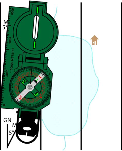 Image result for Using Lensatic Compass Tutorial
