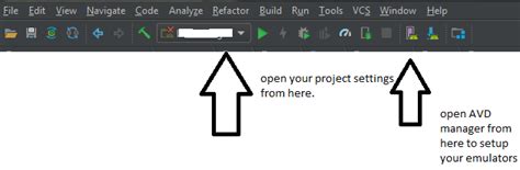 Image result for Android Studio Drop Down Menu
