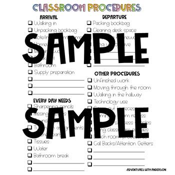 Image result for Procedure Writing Checklist