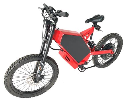 Extreme Fast Electric Bike 12000 Watt Ebike Long Range - Mountain Bike and off Road Bike