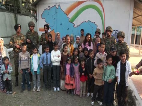 Indian Army families celebrate Diwali with children in LoC Tangdhar ...