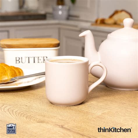 London Pottery Farmhouse Mug, Nordic Pink, 250ml | thinKitchen