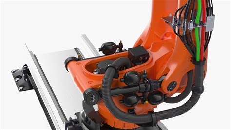 Ultra Robot Arm KUKA KR FORTEC On Skids KL 5000 Rigged 3D model | 3D ...