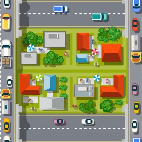 Top View Building Map Icon 的图像结果
