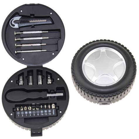 20 In 1 Tire Shaped Tool Set Home Hardware Utility Combinations ...