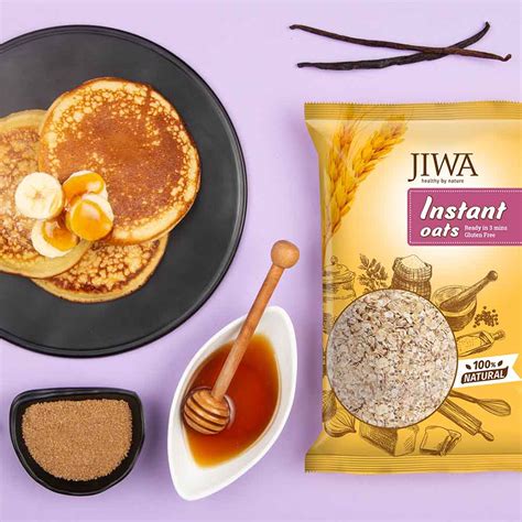 Instant Oatmeal Pancakes Recipe – Jiwa
