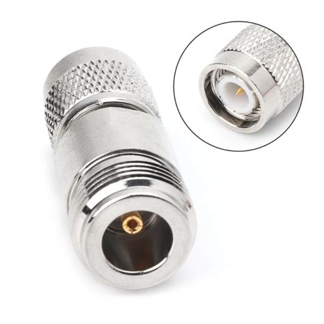 TNC Male to N Type Female Jack Screws Coaxial Adapter for Wifi Connect ...