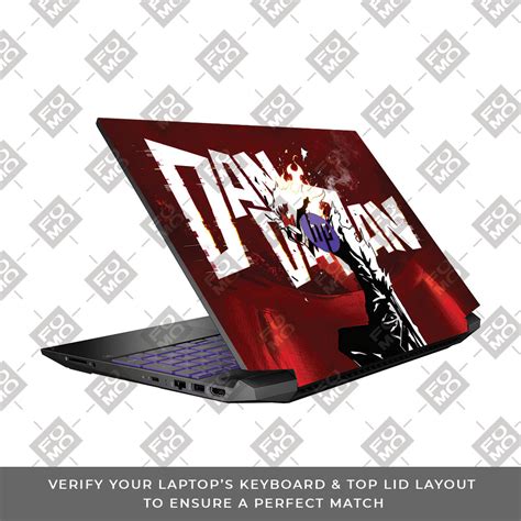 Dandadan Ignition HP Pavilion Gaming 15 EC Series Laptop Skin