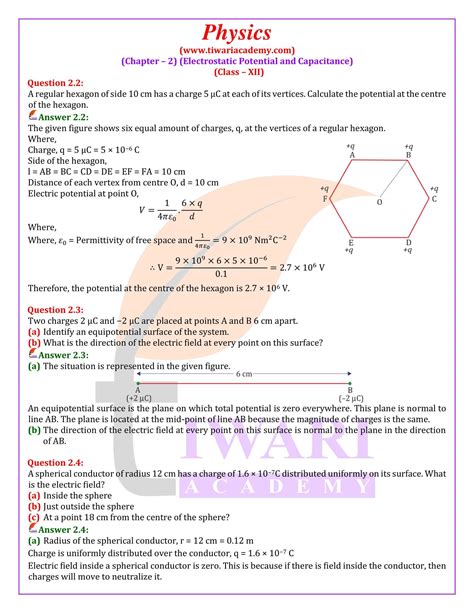 Image result for Class 12 Physics Chapter 2 Numerical 2.25