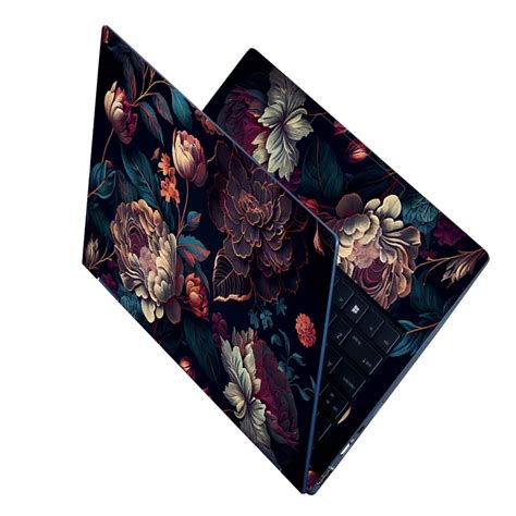 Shop 3D Embossed Floral Laptop Skin | Buy Online Now – SkinsLegend