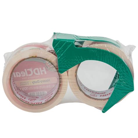 Duck 2-Pack 1.88-in x 54.6 Yards HD Clear Moving Tape (Dispenser ...